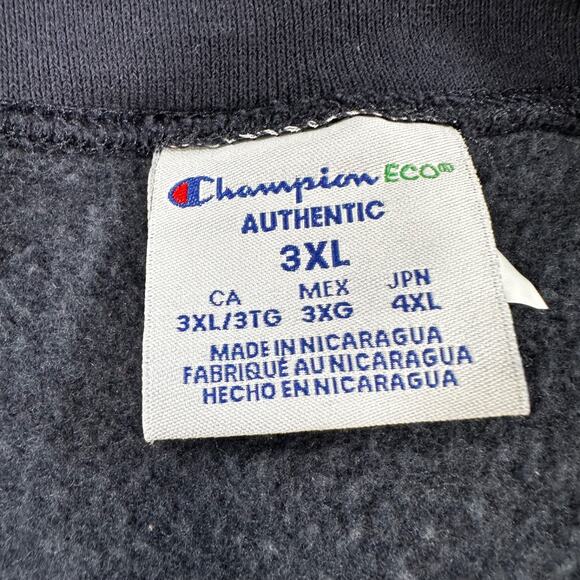 Auburn Tigers Champion Ugly Christmas Sweatshirt Size 3XL Blue Orange War Eagle - Picture 4 of 8